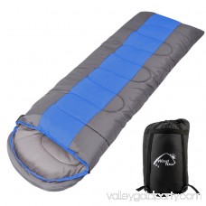Camping Adult Sleeping Bag - 3 Season Warm & Cool Weather - Summer, Spring, Fall, Lightweight, Waterproof For Adults & Kids - Camping Gear Equipment, Traveling, and Outdoors 569888457